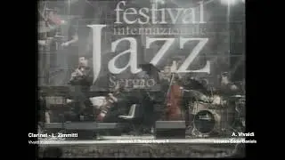Transcryption Eddie Daniels IMPRO Vivaldi 4 Stagioni Inverno 1 tempo Classic jazz clarinet Zimmitti