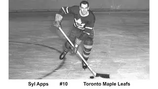 Syl Apps #10 Toronto Maple Leafs Highlights