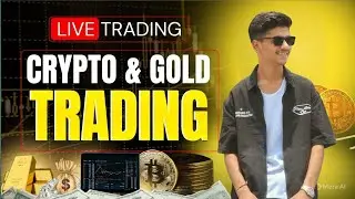 Lets Start London Sessions | Gold & Crypto Live Trading With Kunal Fx | Day 3 #forexlive  #nifty