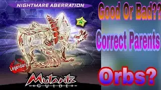 MGG Nightmare Aberration Reviews (Nightmare Aberration Correct Parents /Orbs) How to Get Aberration