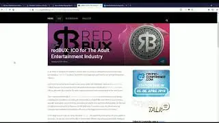 redBUX ICO - the cryptocurrency for adult entertainment virtual reality