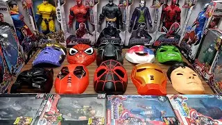 assemble superhero ironman captain america squad game thanos batman superman toys unboxing video