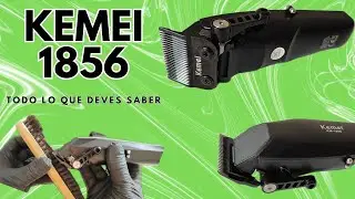 KEMEI-1856 UNBOXING Y REVISADO COMPLETO. ((TODO LO QUE DEVES SABER.))#barbershop #unboxing #barber