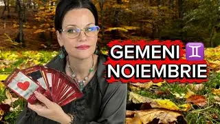 GEMENI ♊️ NOIEMBRIE VINE CU SOLUTIA PE CARE O CAUTI DE LUNI DE ZILE