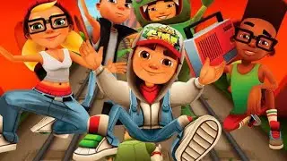 Subway surfers winter Xtreme game Play cartoon gaming video