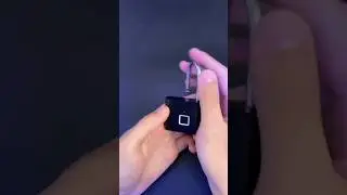 How to Use a Fingerprint Padlock | Quick Unlock & Setup Guide #keylesslock #securitykey
