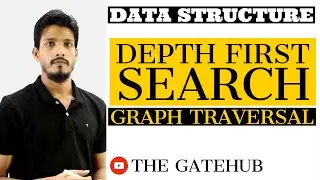 Depth First Search (DFS) With Time Complexity| Graph Traversal | GATECSE | Data Structure