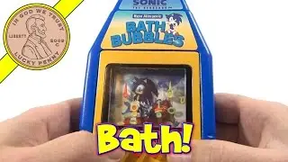 Sonic The Hedgehog Bath Bubbles, 2000 Sega Games