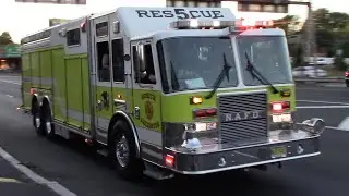 North Arlington Fire Department Rescue 5 Responding 6-24-20