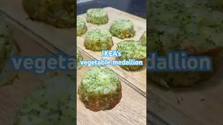 Making IKEA&rsquo;s vegetable medallion from scratch🥦 #homecook #ikea #vegetarian #green #hk