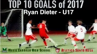 Ryan Dieter TOP 10 GOALS of 2017