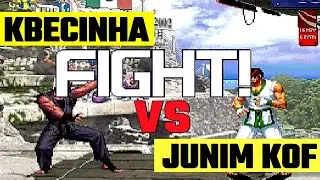 JOGANDO CONTRA O MESTRE CABECINHA E PASSANDO RAIVA MAIS UMA VEZ kkk KOF 2002