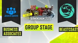 Dota2 - business associates vs. Beastcoast - Game 1 - ESL One Birmingham 2020 - Group Stage - NA