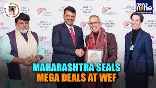 India Shines at Davos 2026 | Maharashtra Signs ₹14.5 Lakh Cr Deals Promising 15L Jobs | News9