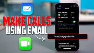 Как совершать звонки FaceTime с помощью электронной почты | Использование электронной почты для F...
