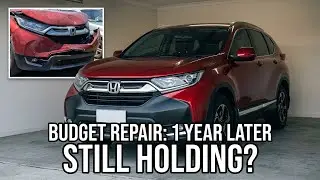 CRV Front Bumper Repair- UPDATE