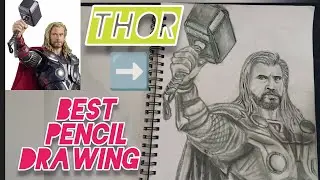 how to draw the Thor step by step#thor #pencil #draw #how #art #artist #shortvideo