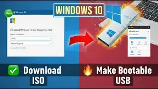 How to Download Windows 10 ISO & Create Bootable USB Drive