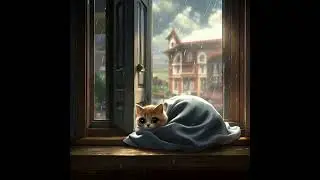 Sad Cat In a quiet, dimly lit room, a small, sad room  #cat #catmemes #catlover #cutecat