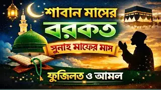 শাবান মাসের বরকত | গুনাহ মাফের মাস শাবান | Shaban Month Blessings | Islamic Reminder