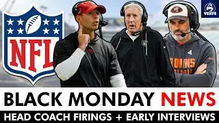 NFL News: Pete Carroll, Kevin Stefanski & Jonathan Gannon FIRED, Falcons Clean House + More Rumors
