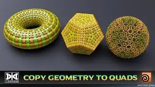 VMT - 050 - HOUDINI - Copy Geometry to Quads