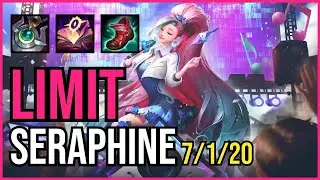 LIMIT - SERAPHINE vs. JANNA Support | EUW GRANDMASTER | PATCH 11.2