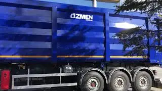 SCRAP METAL TIPPER SEMI TRAILER (HURDA DAMPERİ)-2 OZMEN TRAILER