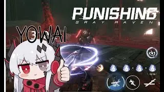 Punishing : Gray Raven  - Solo Alpha vs Hetero Hive Mother / Hard Difficulty 12K BP