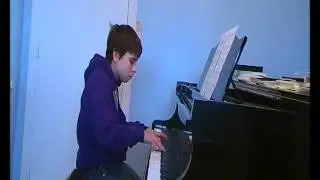 Jazz exercice #1 Oscar Peterson played by Thomas Salvatore