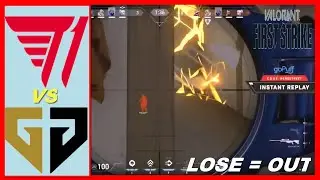 T1 vs GEN G Esports  - ALL HIGHLIGHTS - GROUP B  - First Strike NA Closed Qualifier VALORANT
