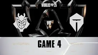 G2 vs TES | Game 4 | WORLDS 2025 | Quaterfinals | Ho&agrave;ng Lu&acirc;n Co-stream