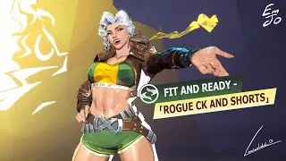 FIT AND READY - Calvin Klein Sports Bra and Shorts for Rogue | Marvel Rivals Mod Showcase