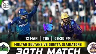 Multan Sultans vs Quetta Gladiators 30th Match PREDICTION, MS vs QG Playing 11 Who Will Win?#psl2024