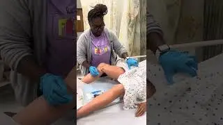Foley cath process