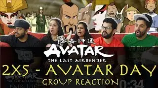Avatar: The Last Airbender - 2x5 Avatar Day - Group Reaction