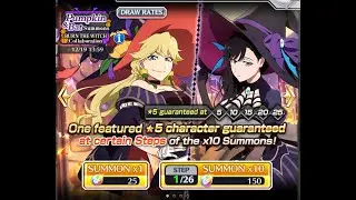 Gacha Banner Pumpkin Bleach brave souls