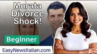 Alvaro Morata and Alice Campello: The Truth Behind Their Divorce | Beginner #LearnItalian