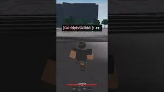 DESTROYING TOXIC TEAMER In The Strongest Battlegrounds #tsb #roblox #shorts