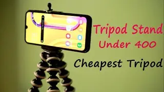 YouTube and Tiktok Videos | Cheapest Tripod Under 400 | YouTube Vlogging