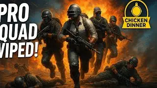 PUBG Live Stream| Humne Pro Squad Ko Pel Diya! 😎 Full Squad Finish + Chicken Dinner