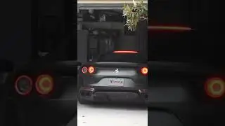 Loud Gintani Tuned Ferrari 812 Superfast Cold Start!