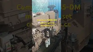 Cummins N855-DM | 240kW Marine Generator Set #Cummins #MarineGenerator #N855DM