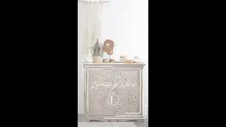 How to use our Liming wax to create this White Washed look