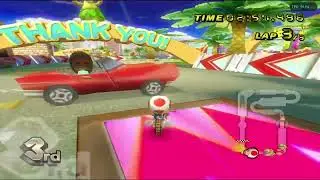 Mario Kart Wii - Flower Cup 100cc Gameplay