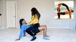 COUPLES YOGA CHALLENGE!! (ULTIMATE FAIL)