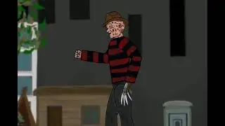 Pumpkinhead(Pumpkinhead)vs.freddy krueger(nightmare in elm street)[dream world]
