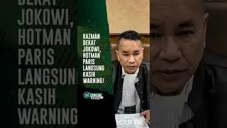 Razman Dekat Jokowi, Hotman Paris Langsung Kasih Warning!
