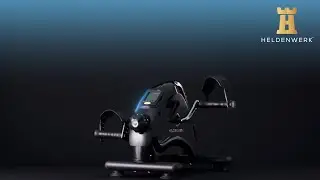 Heldenwerk Pedaltrainer Basic - inkl. Befestigungsgurt und Antirutschmatte