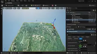 Unreal Mapbox Bridge -- Tut on how to overlay a satellite image on your landscape